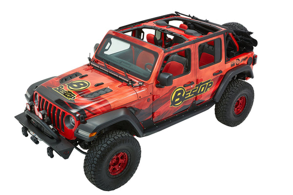BESTOP Trektop Ultra for 18-24 Jeep Wrangler JL Unlimited