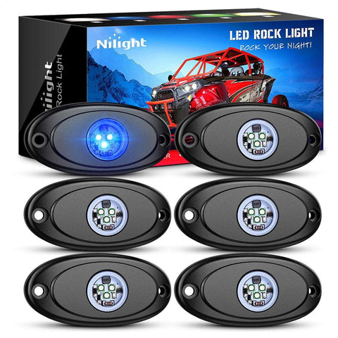 Blue LED Rock Lights