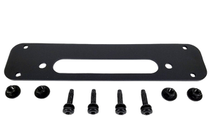 Winch Fairlead Center Adapter Plate for 15-18 Jeep Wrangler JK with 10th Anniversary Front Bumper