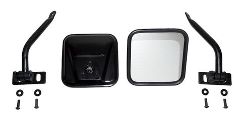 Crown Automotive RT30021 Quick Release Mirror Set for 76-18 Jeep CJ and Wrangler YJ, TJ, and JK