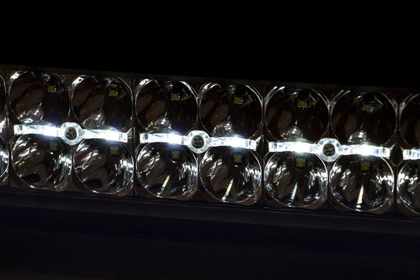 12 Inch Black Series LED Light Bar Dual Row | White DRL
