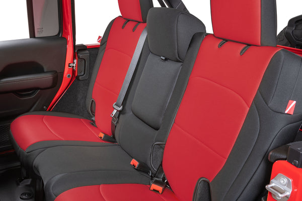 Diver Down Front and Rear Neoprene Seat Covers for 18-23 Jeep Wrangler JL Unlimited 4-Door With Armrest