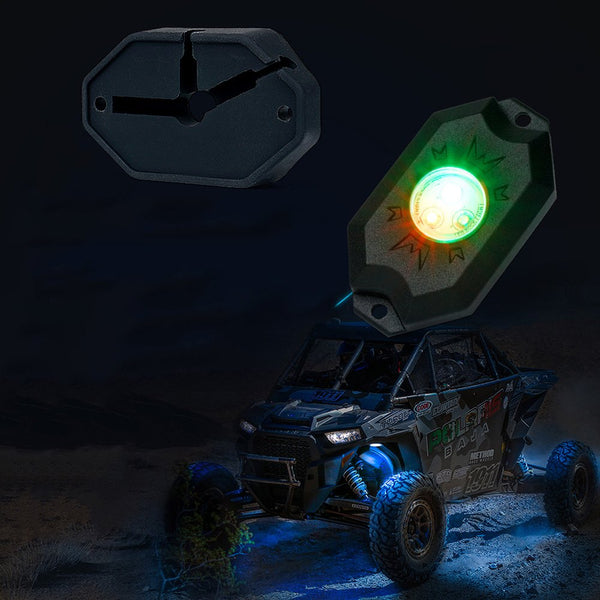 DL-RL-G3-6PC - Victory Series Remote Controlled Multico Rock Lights