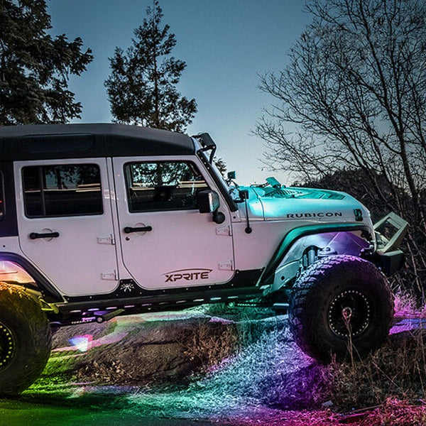 DL-RL-G3-6PC - Victory Series Remote Controlled Multico Rock Lights