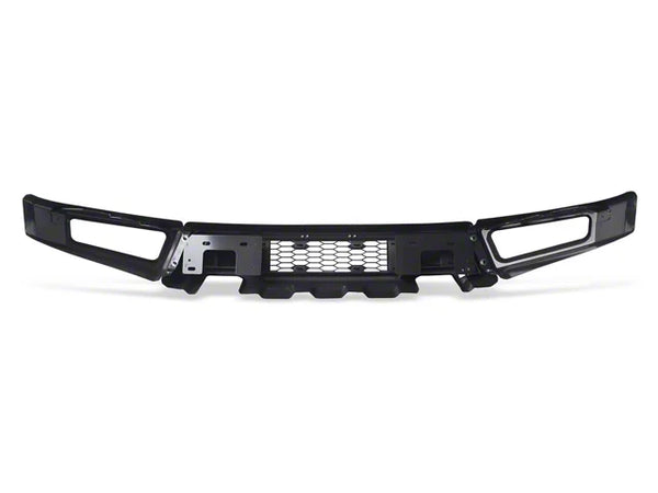 Raptor Style Front Bumper; Matte Gray (15-17 F-150, Excluding Raptor)