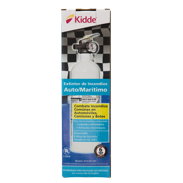Kidde Marine Fire Extinguisher, Model KD57W-5BC, UL Rated Class 5BC