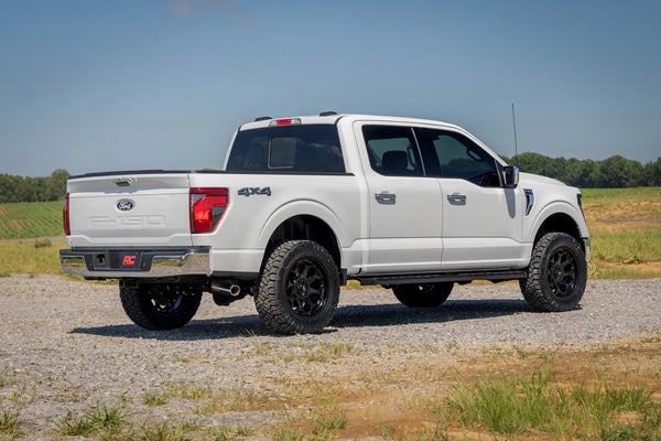 Rough Country 80 Series Wheel One-Piece | Semi Gloss Black | 20x10 | 6x135 | -19mm