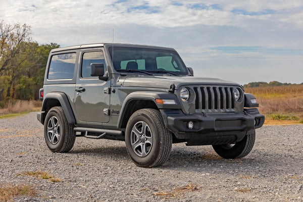 Nerf Steps Full Length | 2 Door | Jeep Wrangler JL 4WD (2018-2024)