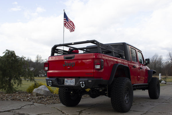 Fishbone Offroad FB22149 Mako Rear Bumper for 20-23 Jeep Gladiator JT