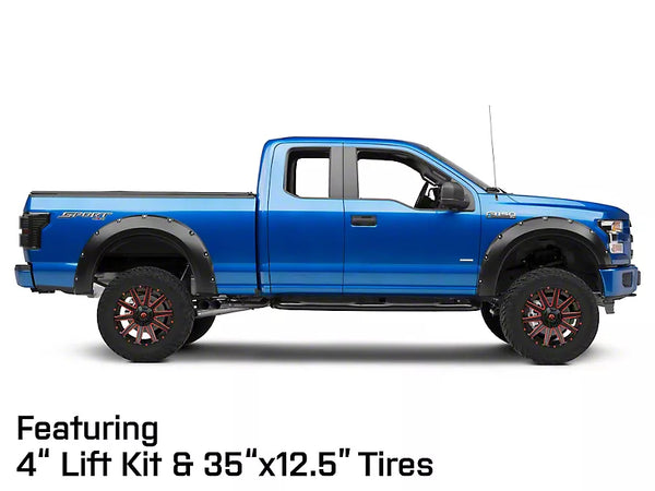 Fuel Wheels Contra Gloss Black with Red Tinted Clear 6-Lug Wheel; 20x9; 20mm Offset (15-20 F-150)
