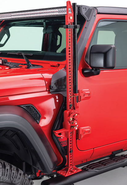 Go Rhino 701001T Exterior Jack Mount for 18-23 Jeep Wrangler JL & Gladiator JT