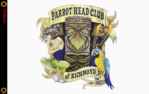 parrot head club flag
