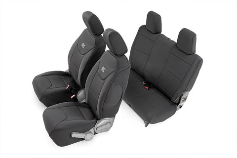 Seat Covers Front and Rear | Jeep Wrangler JK 4WD (2007-2010)