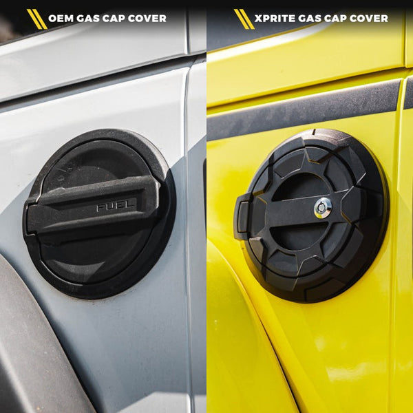 Jeep Wrangler JL Gas Cap Cover | Bedrock Series