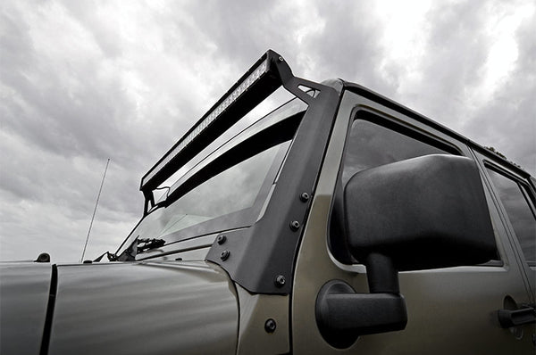 LED LIGHT MOUNTS JEEP WRANGLER JK (07-18) Skip to the end of the images gallery Skip to the beginning of the images gallery SKU 70504 Brand Rough Country