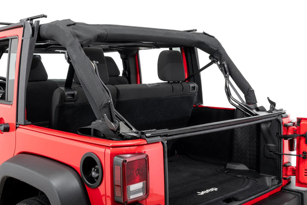 MasterTop Complete Soft Top Kit in MasterTwill® Fabric for 07-18 Jeep Wrangler JK Unlimited 4-Door