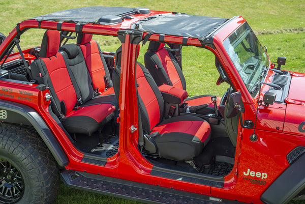 MasterTop ShadeMaker Freedom Mesh Bimini Top Plus for 18-23 Jeep