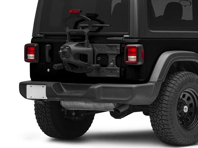 MP Concepts Tailgate Reinforcement and Oversize Spare Tire Carrier Mounting Bracket Kit (18-24 Jeep Wrangler JL) Item J137874-JL