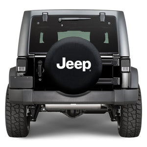 Plasticolor 000793R01 Jeep Logo Spare Tire Cover for 30" to 33" Spare Tires