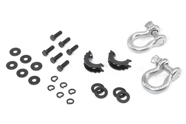TACTIK Winch Ready Front Bumper with Hoop & D-Rings for 97-06 Jeep Wrangler TJ & Unlimited