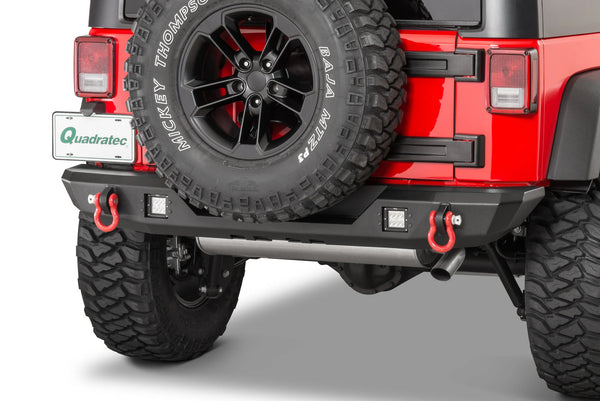 Mid Width Rear Bumper Without Lights for 07-18 Jeep Wrangler JK