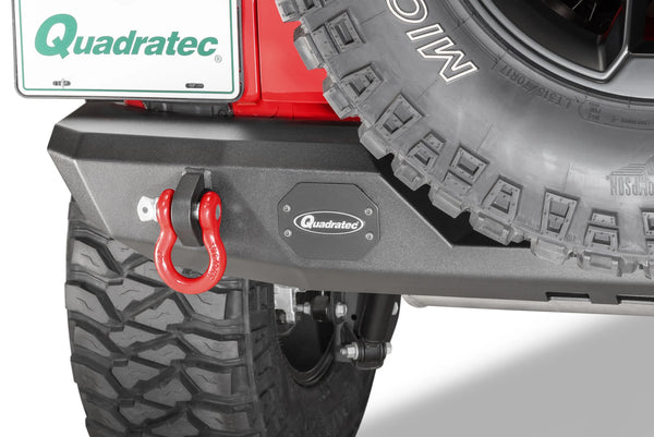 Mid Width Rear Bumper Without Lights for 07-18 Jeep Wrangler JK
