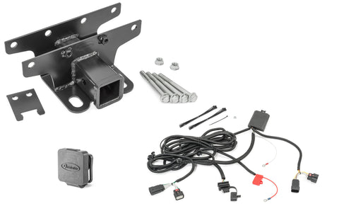Premium 2"Hitch with Wiring Harness & Hitch Plug for 18-25 Jeep Wrangler JL