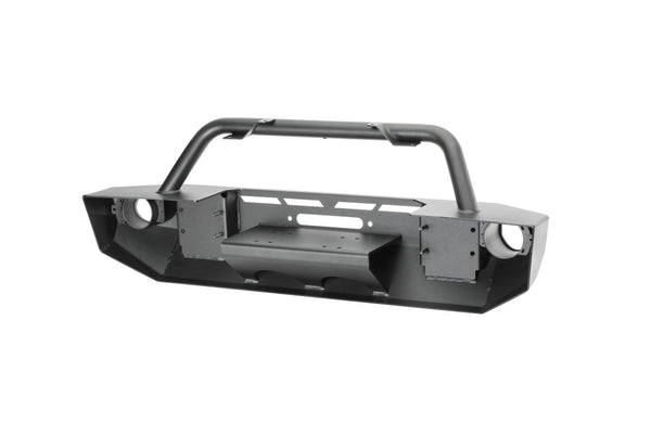 QRC Front Winch Ready Bumper Full Width Without Winch for 18-24 Jeep Wrangler JL and 20-24 Gladiator JT