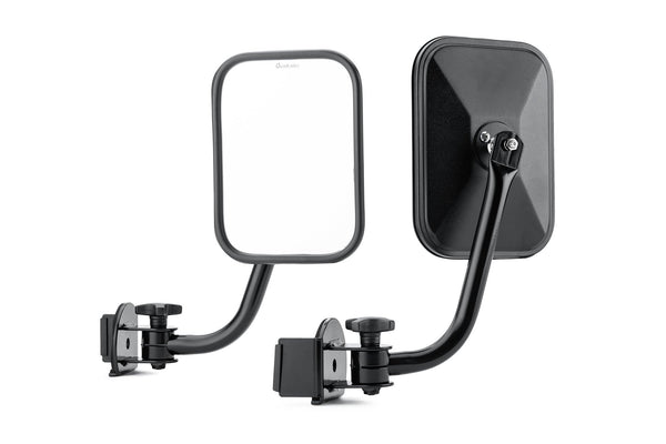 Quick Release Mirrors with Square Head for 18-23 Jeep Wrangler JL & Gladiator JT