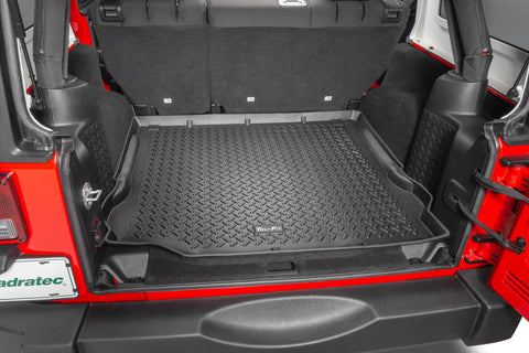 Quadratec Tru-Fit® Rear Cargo Liner for 07-18 Jeep Wrangler Unlimited JK Quadratec Part #: 14259-0105