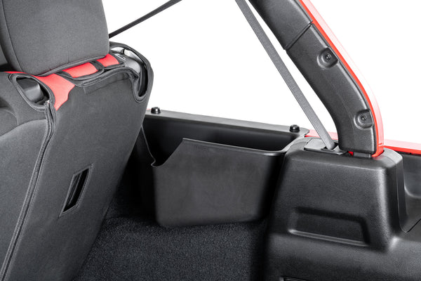Rear Storage Organizer Pair for 18-23 Jeep Wrangler JL Unlimited 4-Door