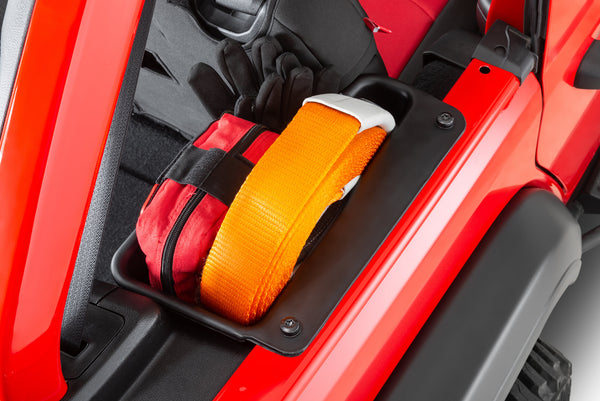 Rear Storage Organizer Pair for 18-23 Jeep Wrangler JL Unlimited 4-Door