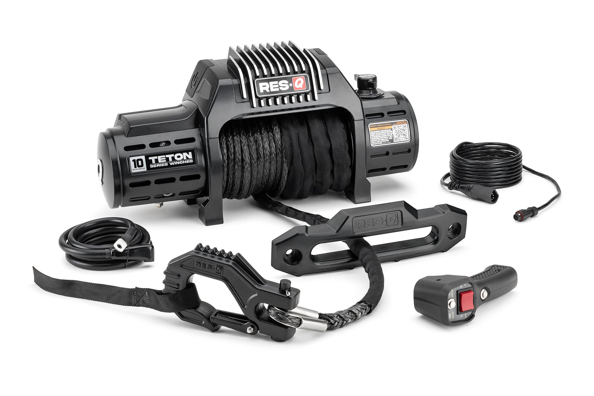 RES-Q WINCH 10K WITH SYNTHETIC WINCH CABLE