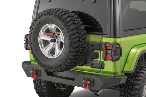 Rugged Ridge 11546.55 Spartacus HD Tire Carrier Kit for 18-24 Jeep Wrangler JL