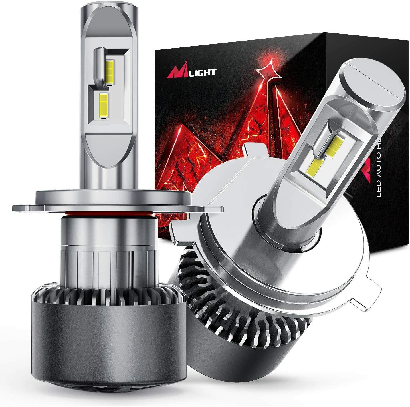 2 PCS GTO H13 9008 LED HEADLIGHT BULB