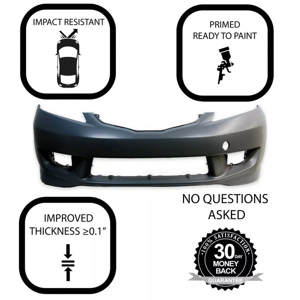 Front Bumper Cover For 2009-2011 Honda Fit Primed 04711TK6A90ZZ HO1000264-CF