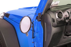 Q1SQ Adventure Side Mirrors Square Mirrors - for 76-23 Jeep Wrangler JL, JK, TJ, YJ, CJ & Gladiator JT